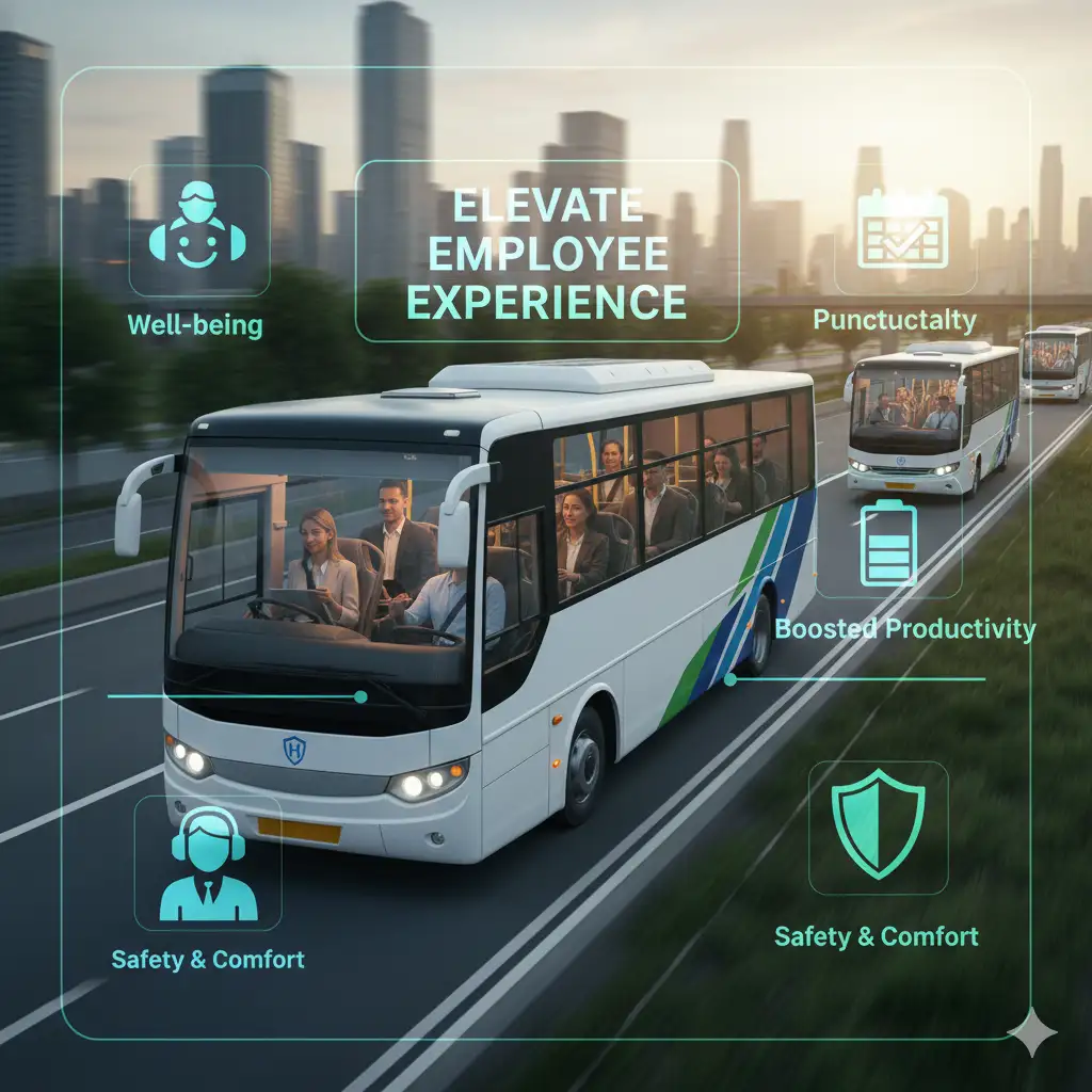 Premium transport transforms daily commutes into a rewarding, stress-free benefit.