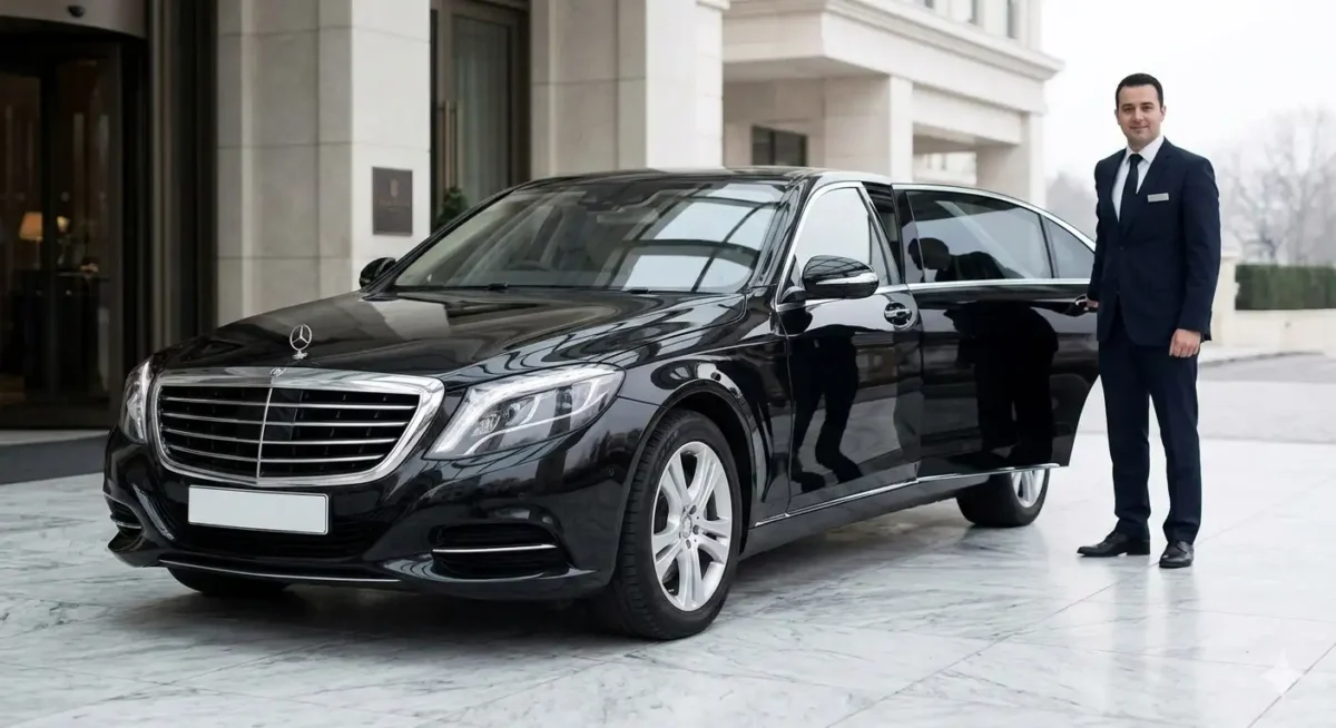A Luxury Chauffeur-Driven Car Rental Service