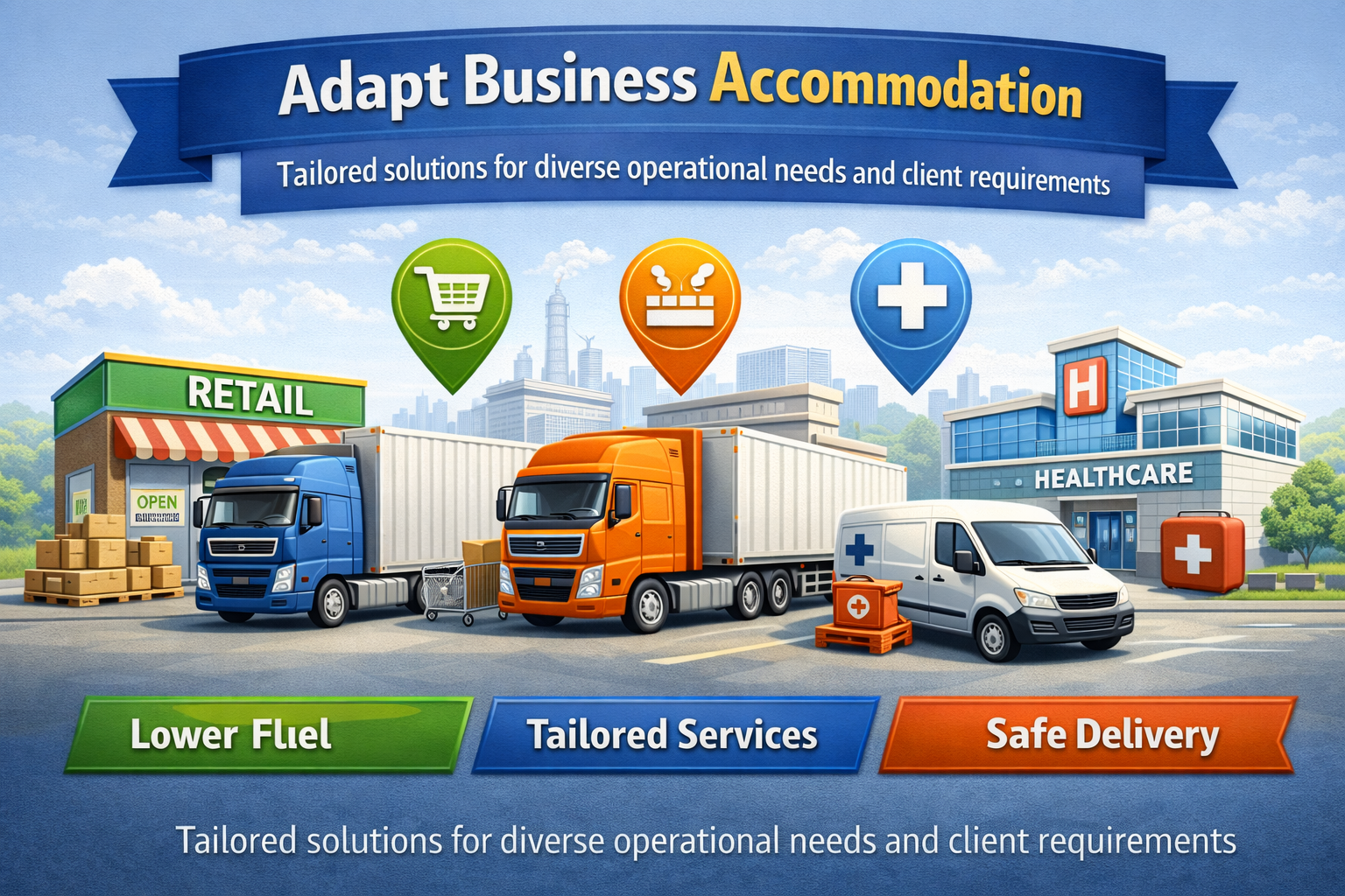 Flexible logistics solutions adjust quickly to changing business needs efficiently.