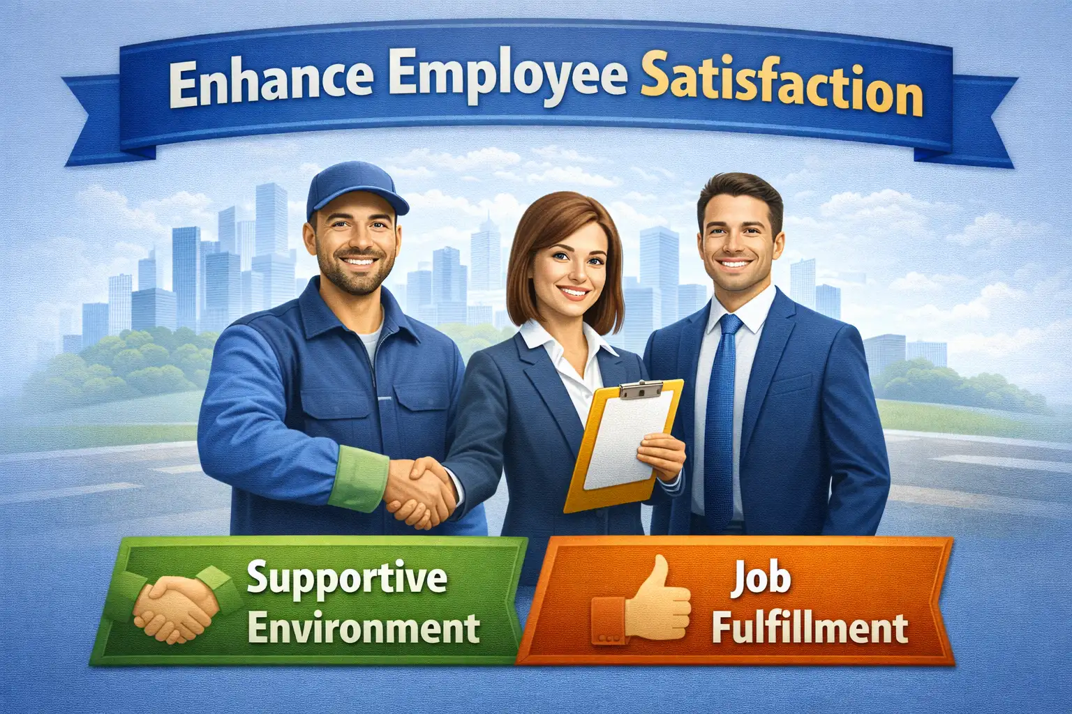 A supportive workplace improves motivation, productivity, teamwork, and overall employee satisfaction.