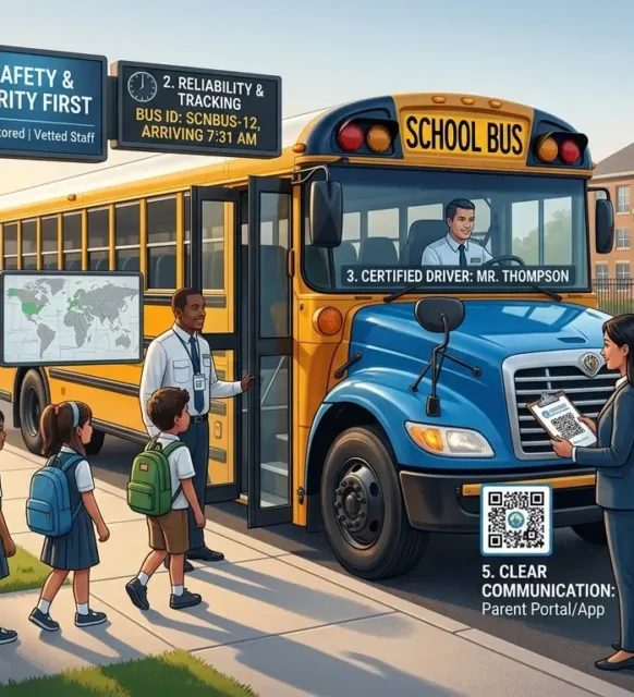 Parents Look For in Bus Transportation for Schools