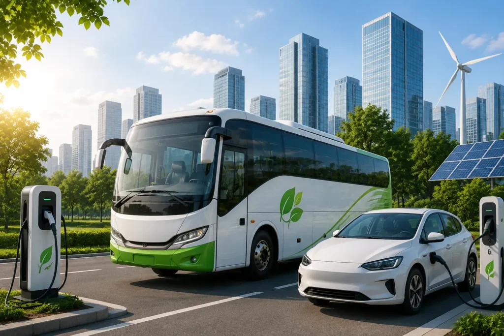 Eco-friendly transportation supports a greener future through sustainable and low-emission mobility solutions