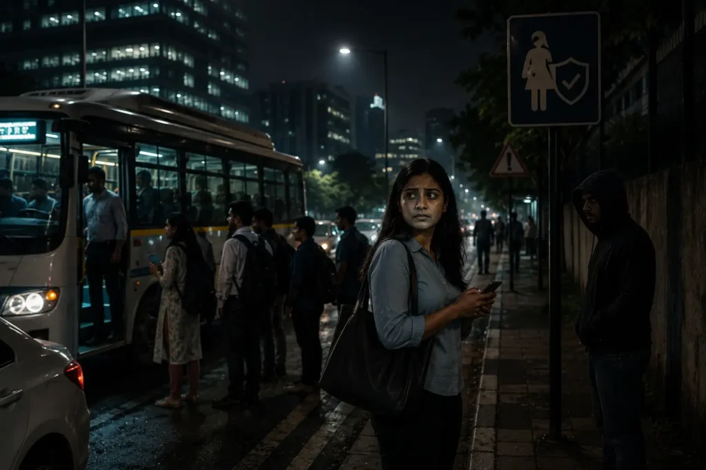 Unsafe commuting and late-night travel concerns can negatively affect employee confidence, security, and overall well-being.