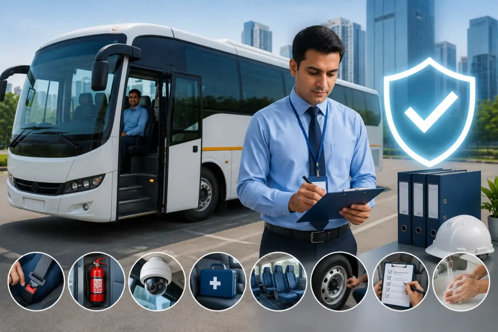 Ensuring safe, compliant, and reliable employee transportation through industry-standard practices.